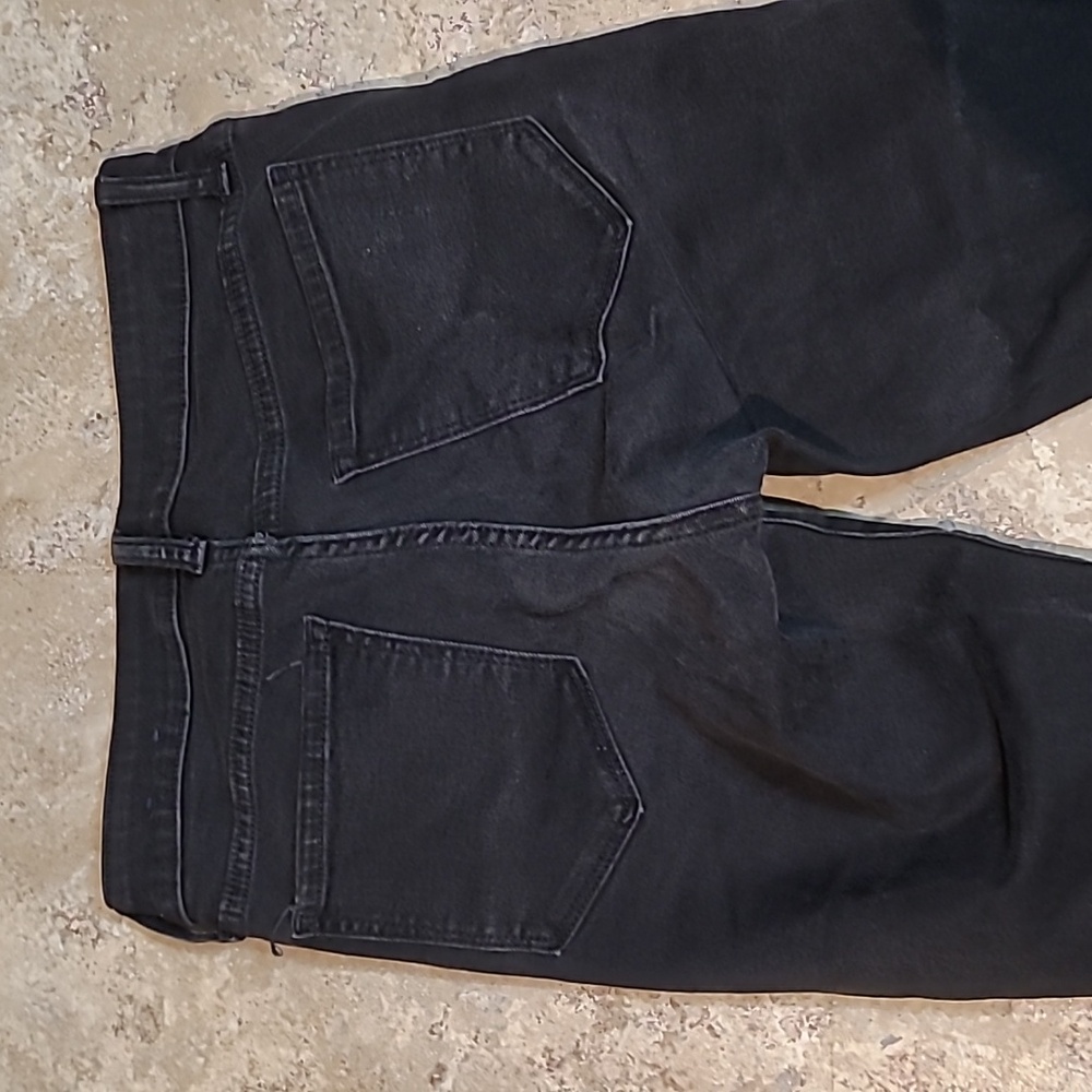 Gap jeans size 4 - 27R black legging - Picture 5 of 6